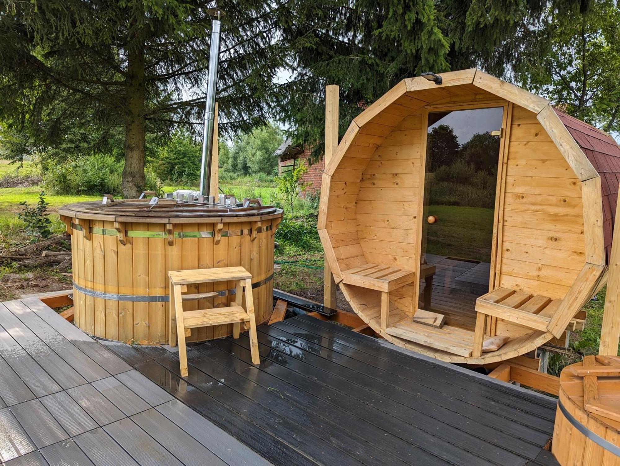 Osada Karszewo, Sauna Bania, Ryby 外观 照片